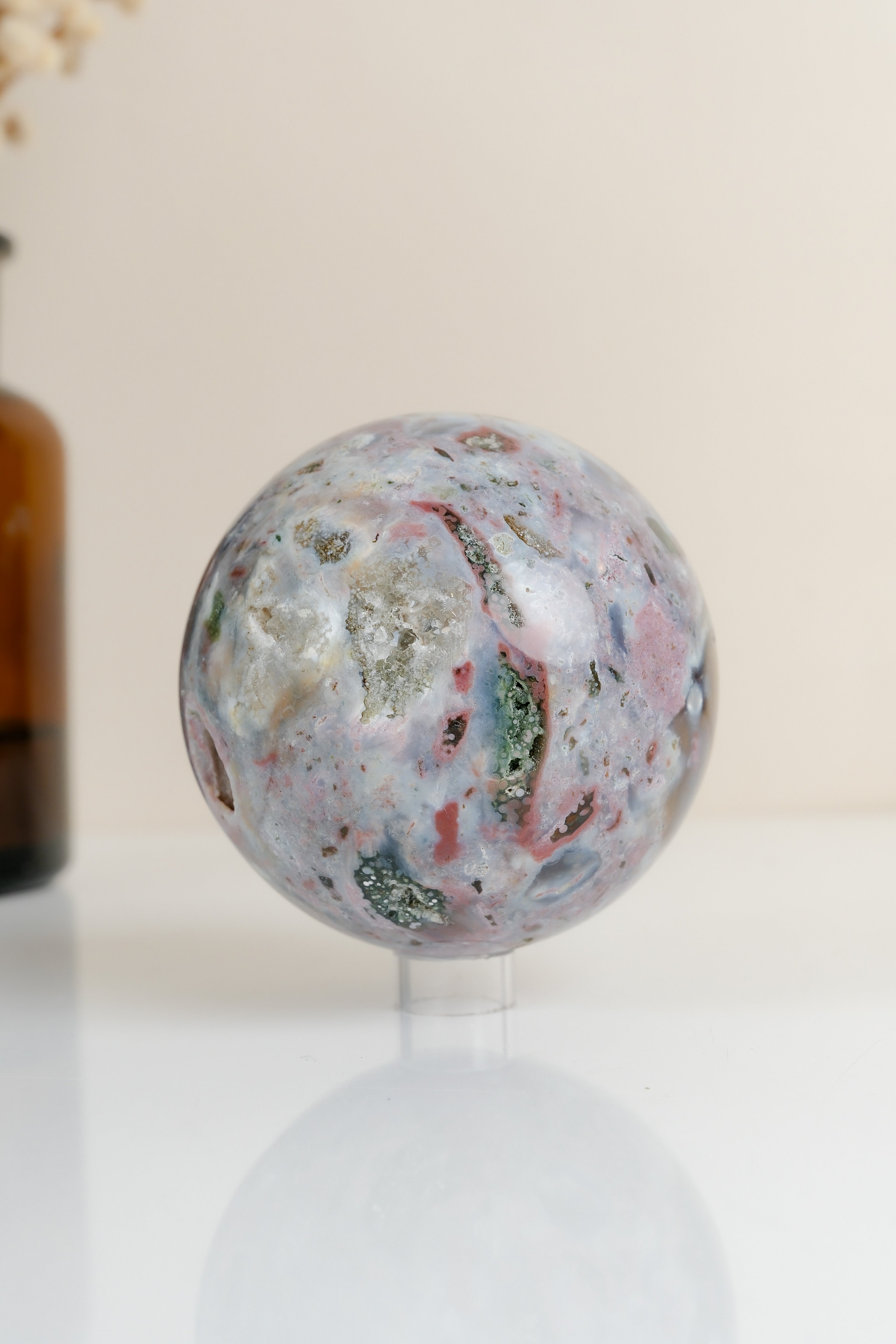 Ocean Jasper Sphere