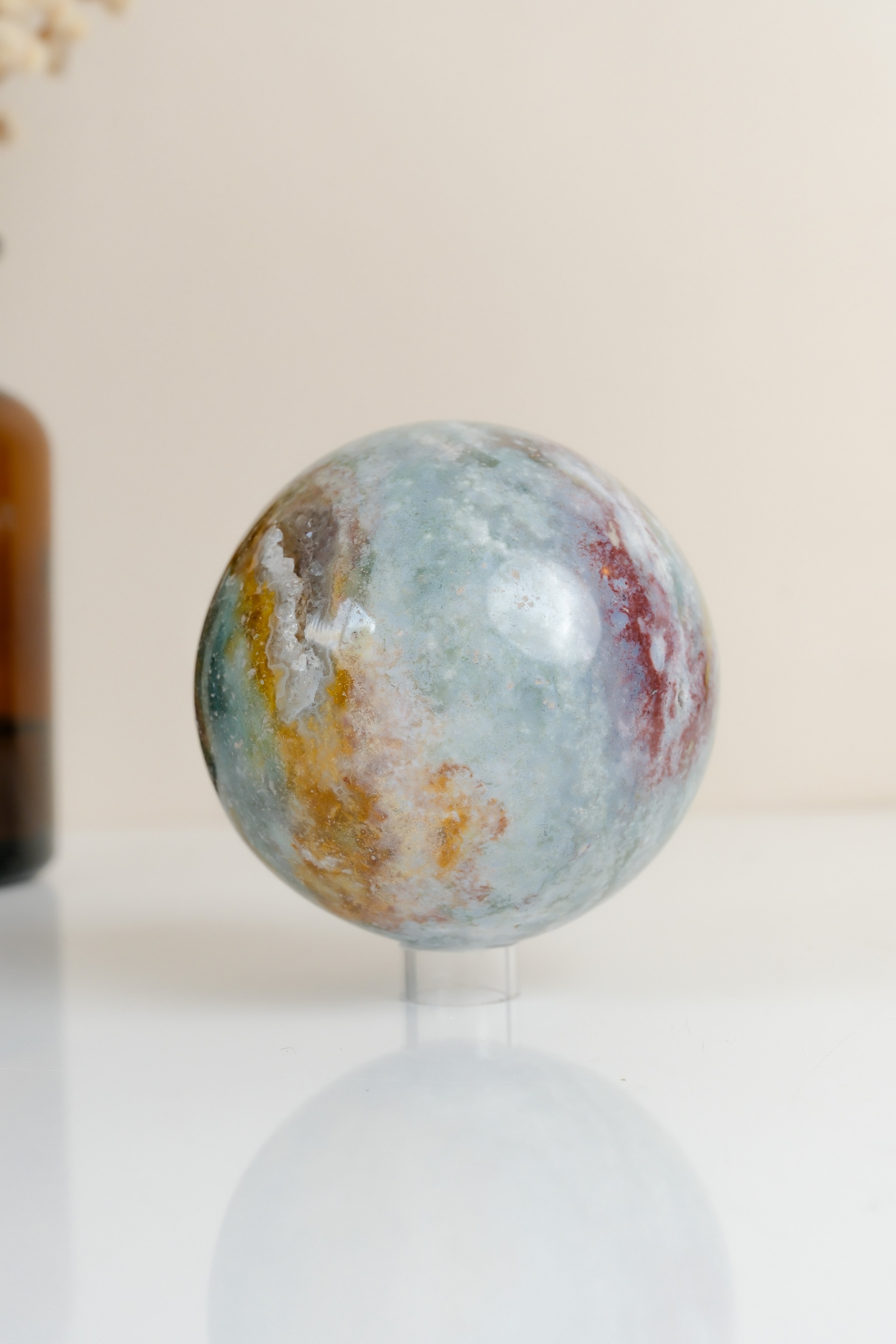 Ocean Jasper Sphere