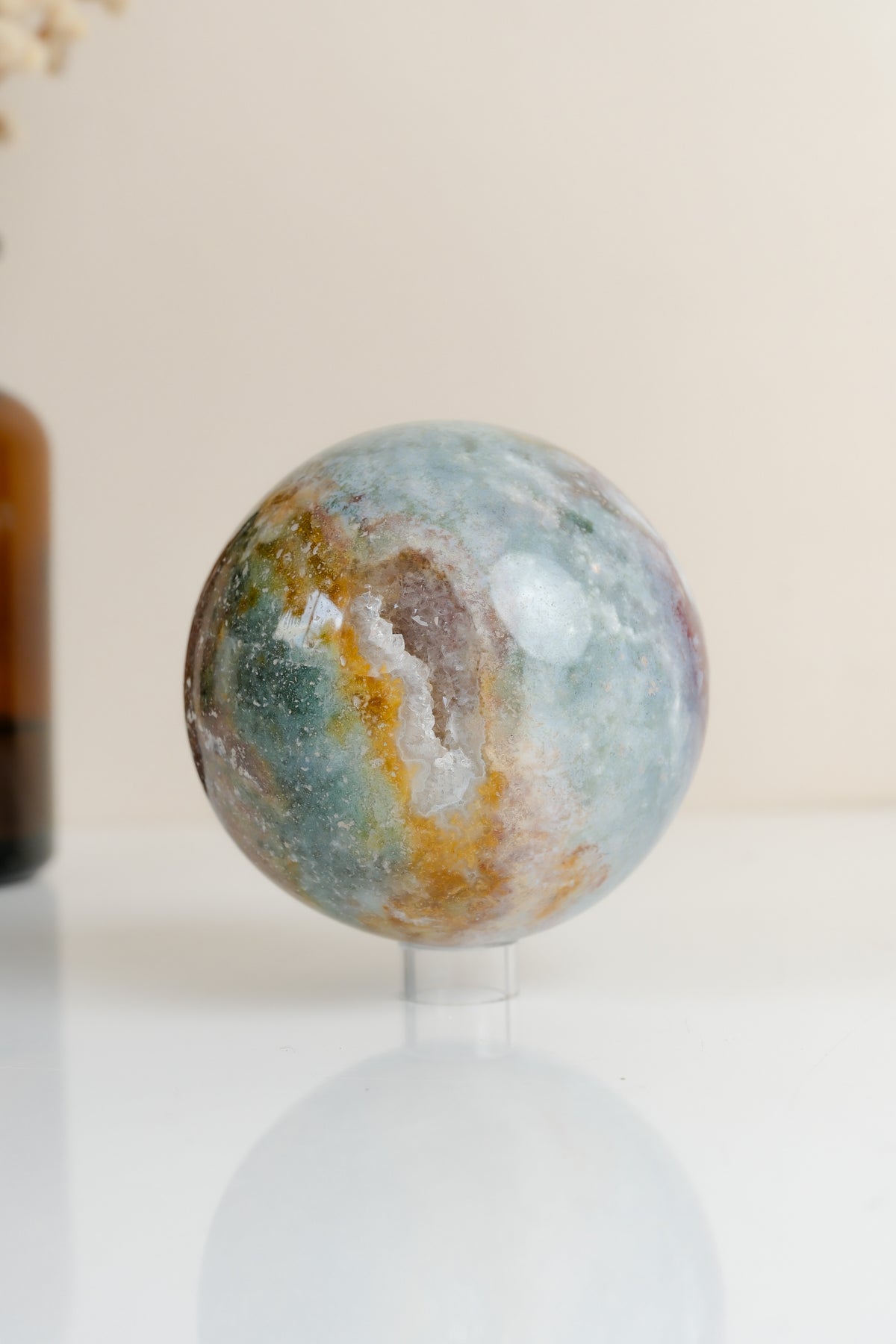 Ocean Jasper Sphere