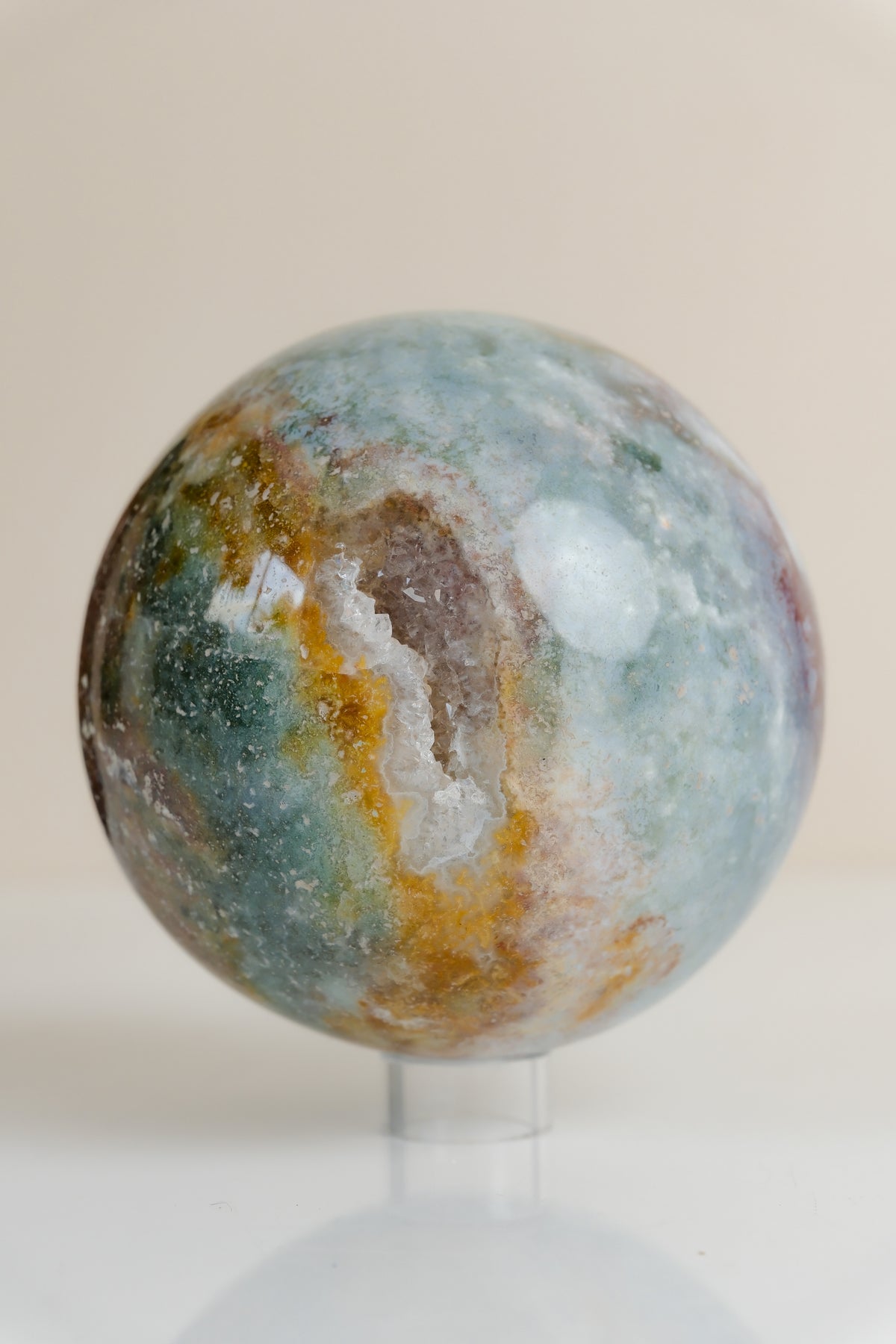 Ocean Jasper Sphere