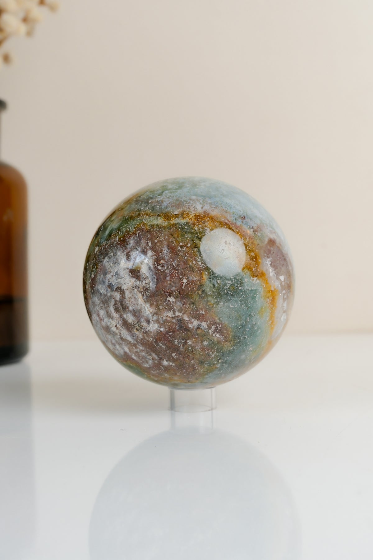 Ocean Jasper Sphere