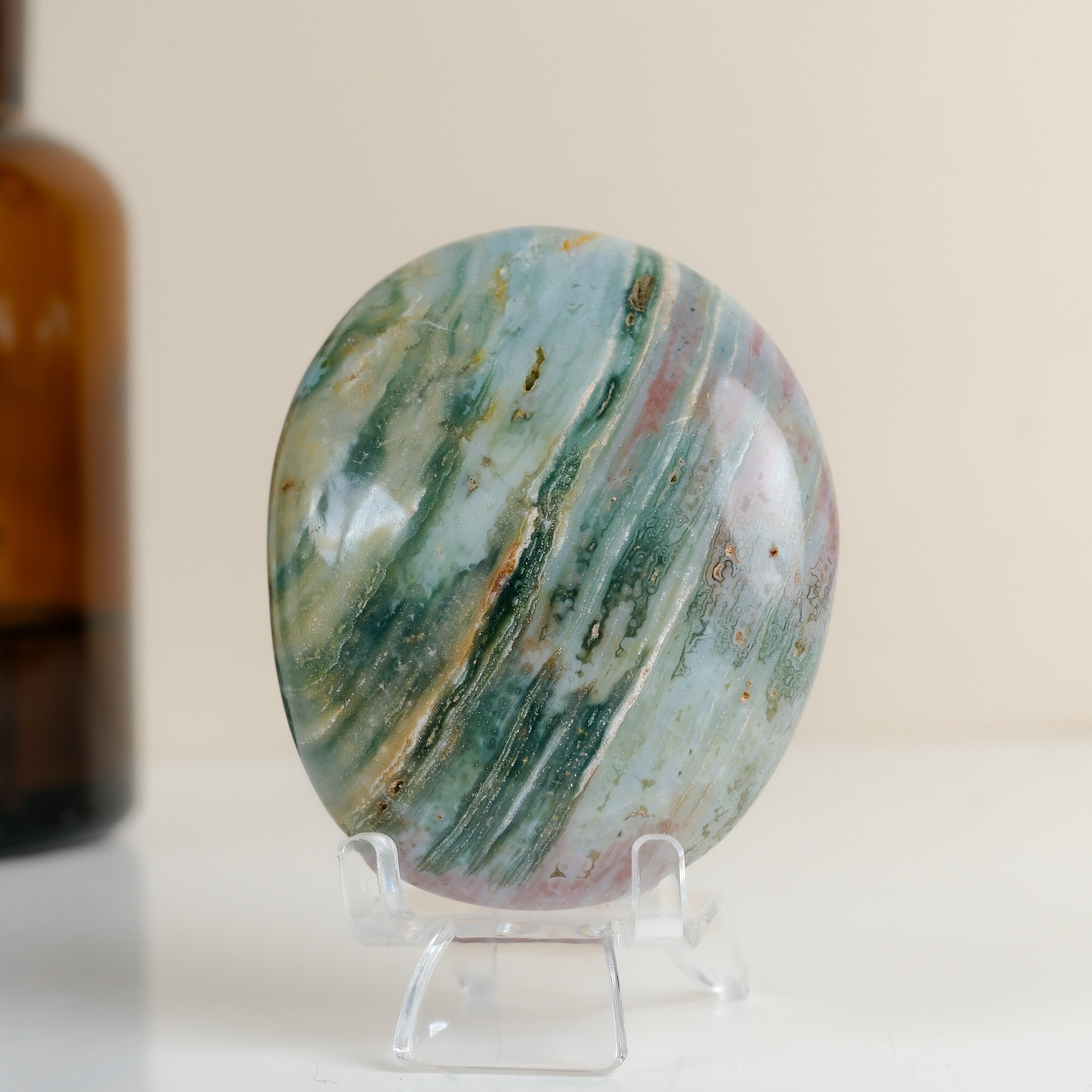 Ocean Jasper Palmstone