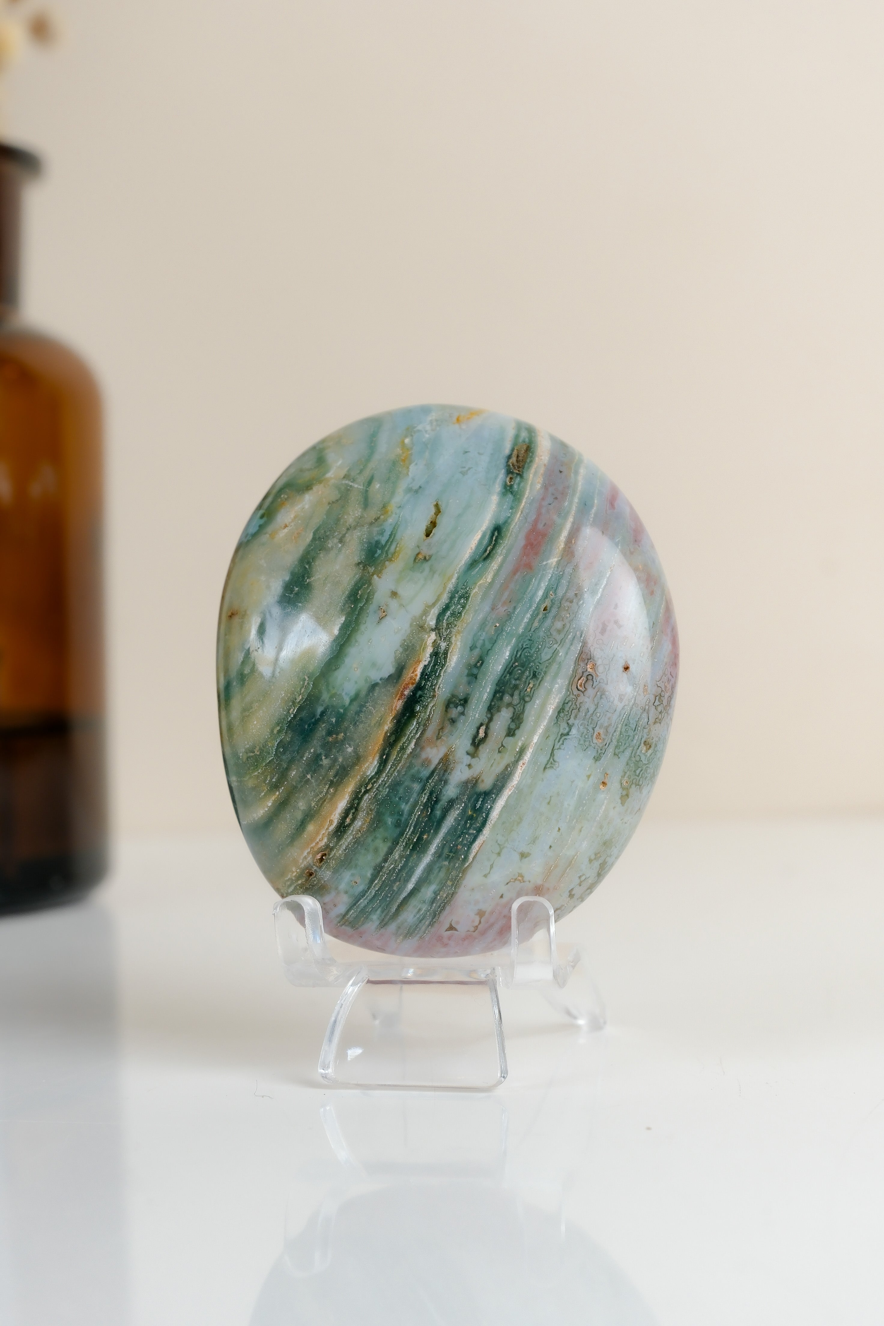 Ocean Jasper Palmstone