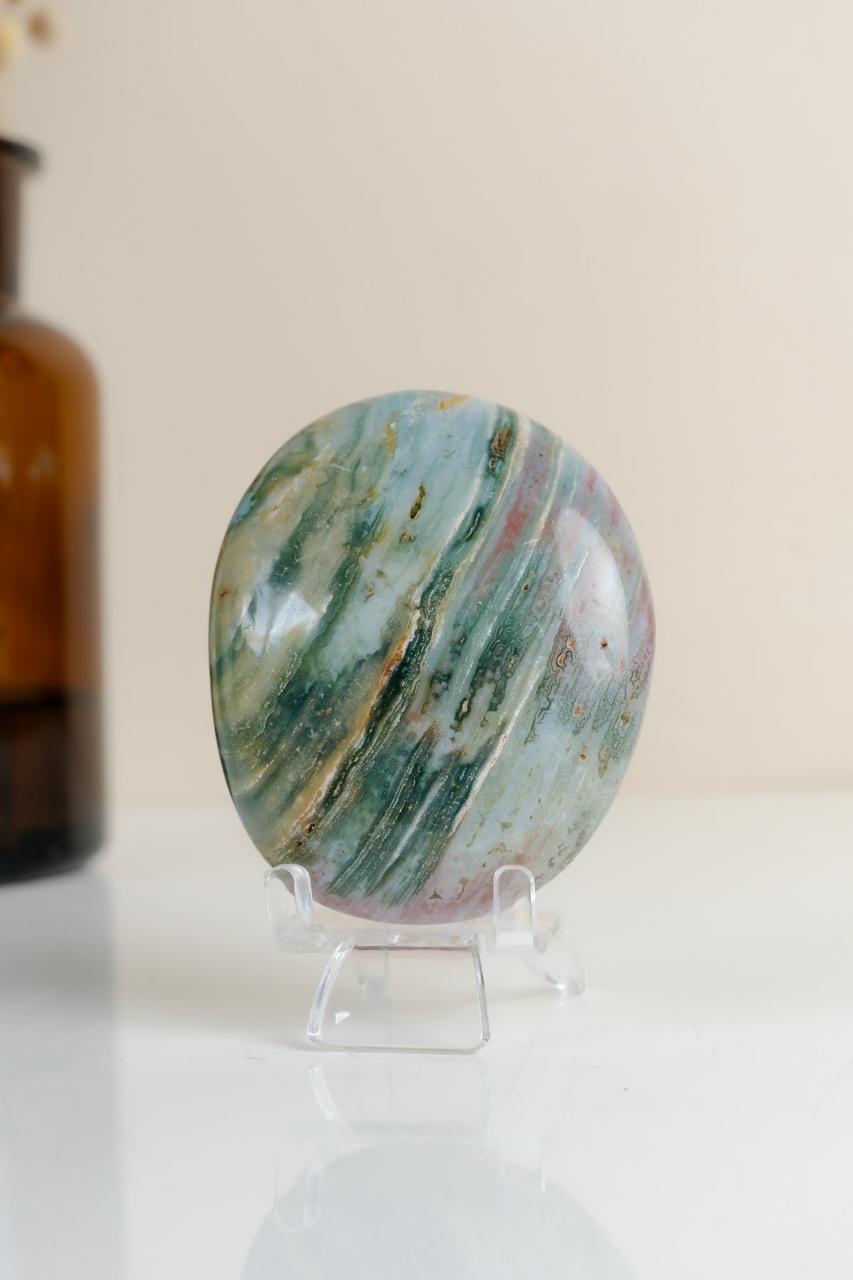 Ocean Jasper Palmstone