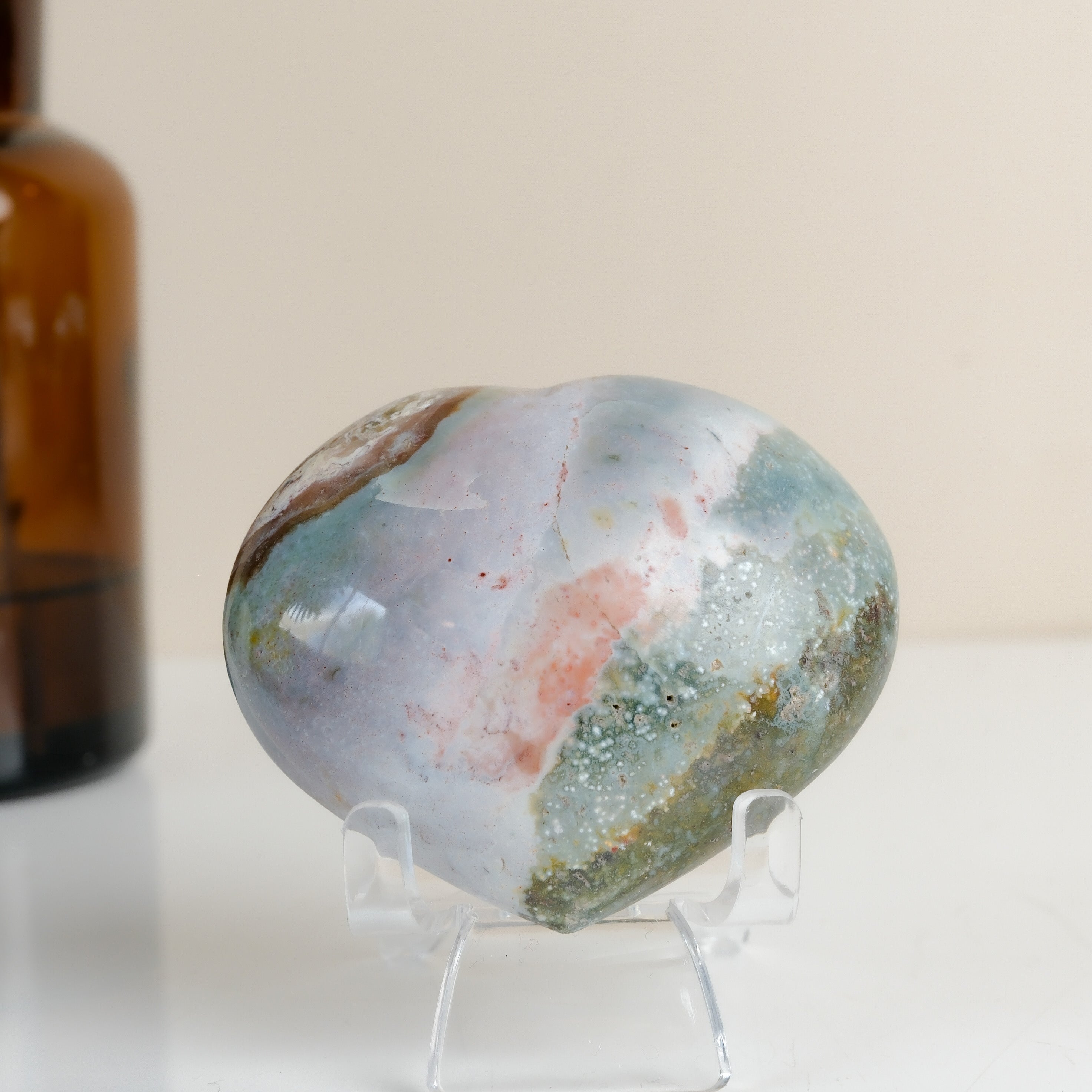 Ocean Jasper Heart