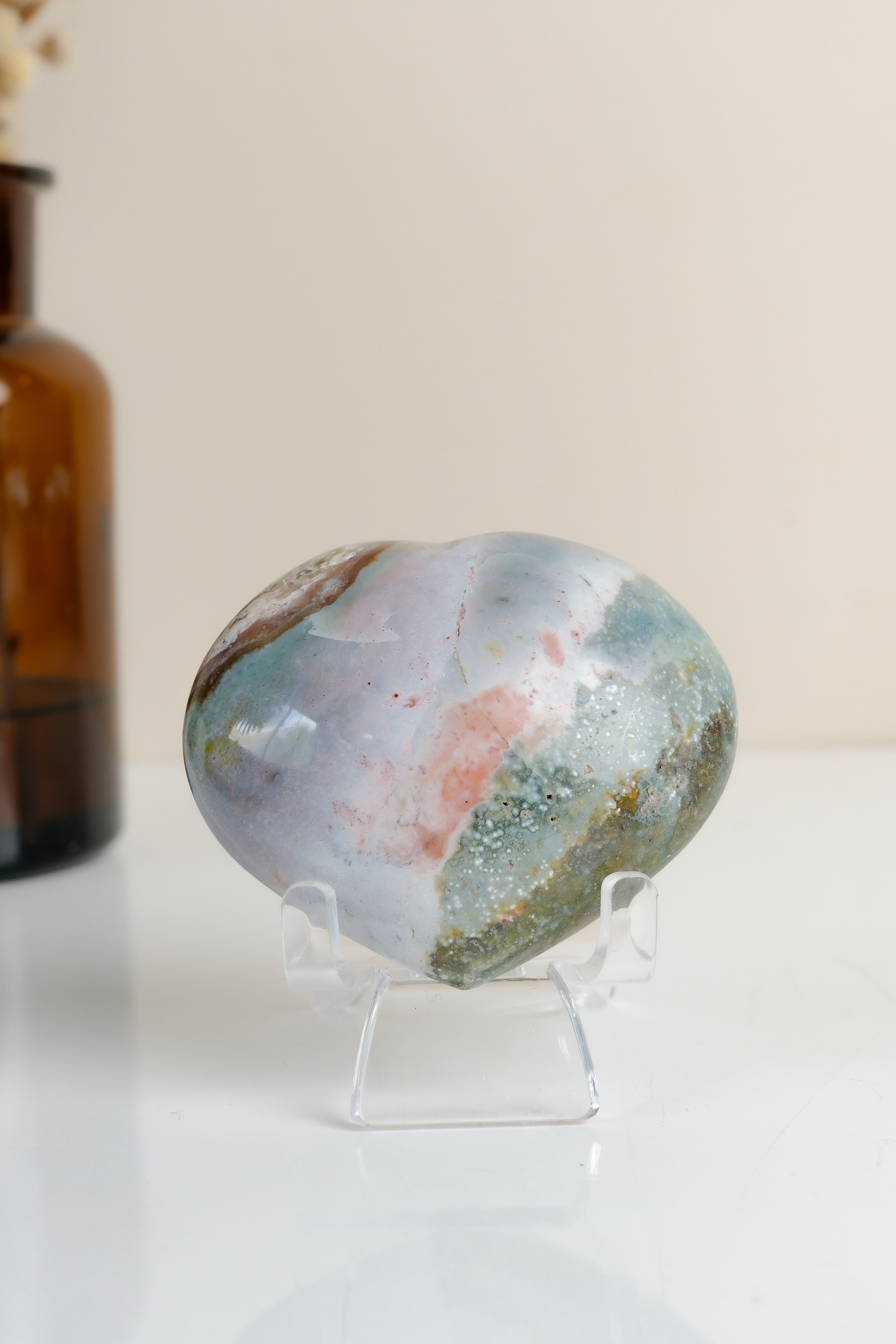 Ocean Jasper Heart