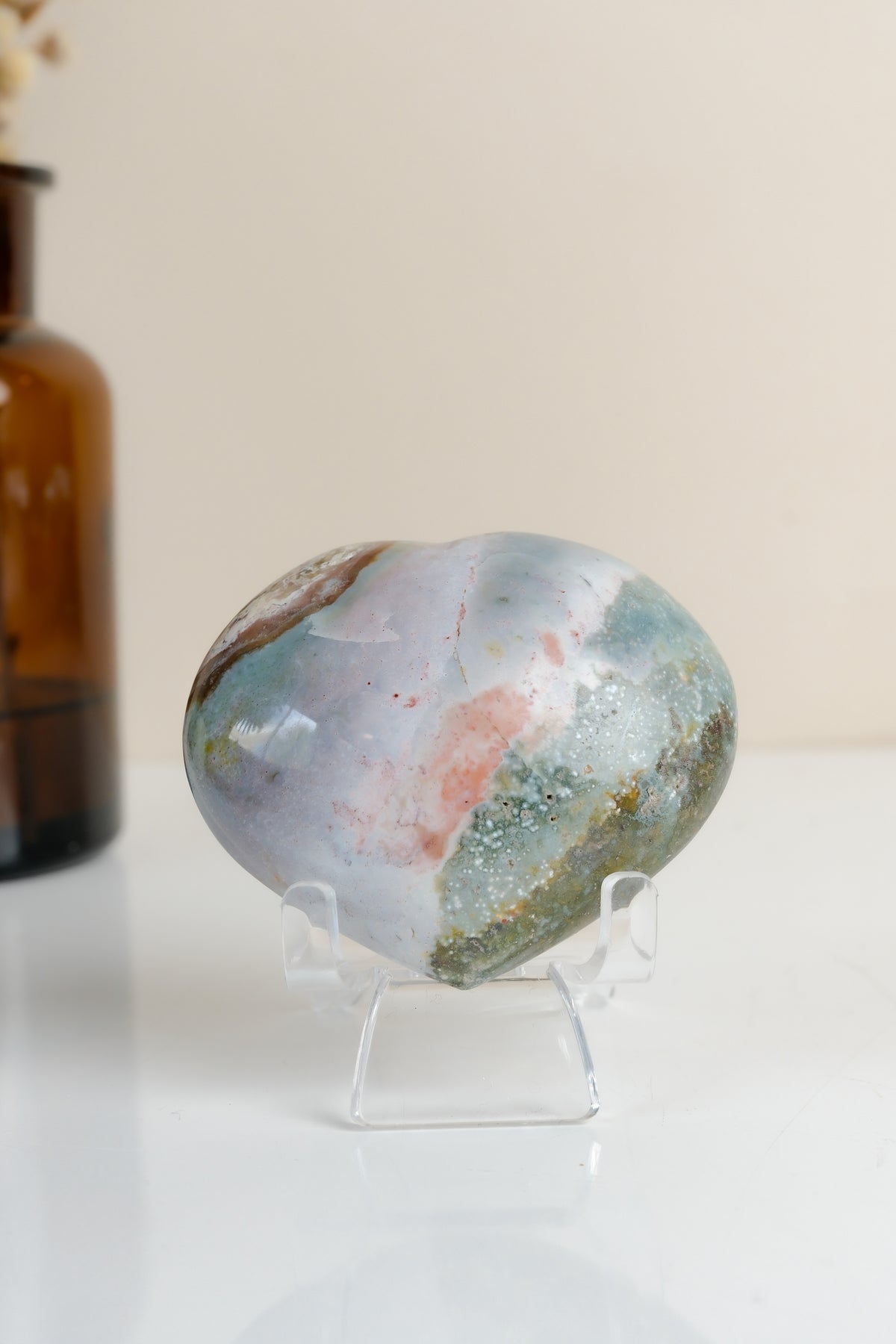 Ocean Jasper Heart