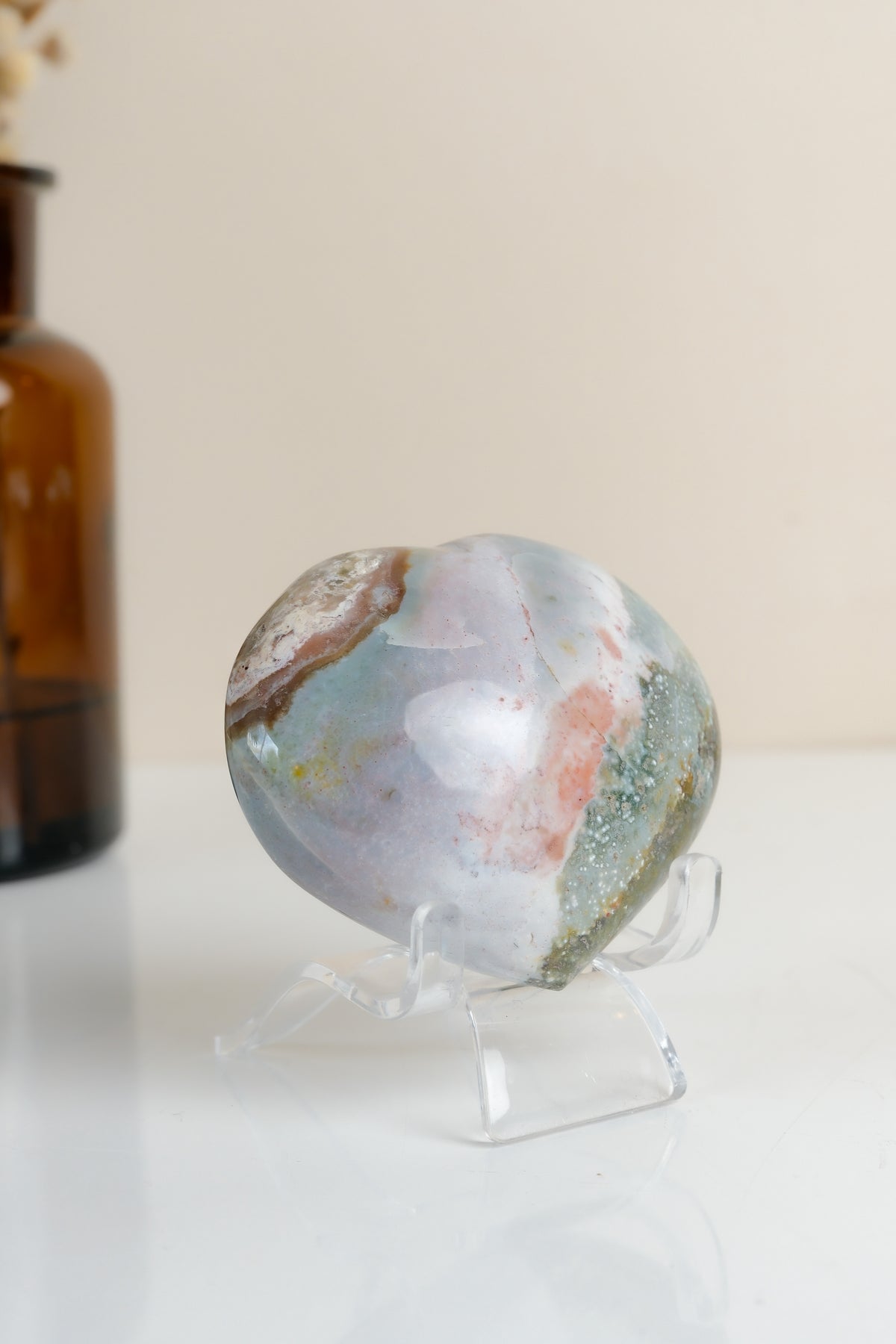 Ocean Jasper Heart