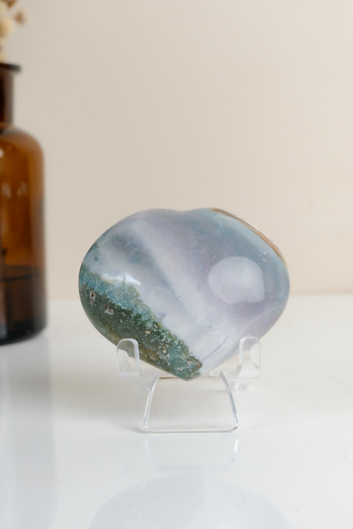 Ocean Jasper Heart