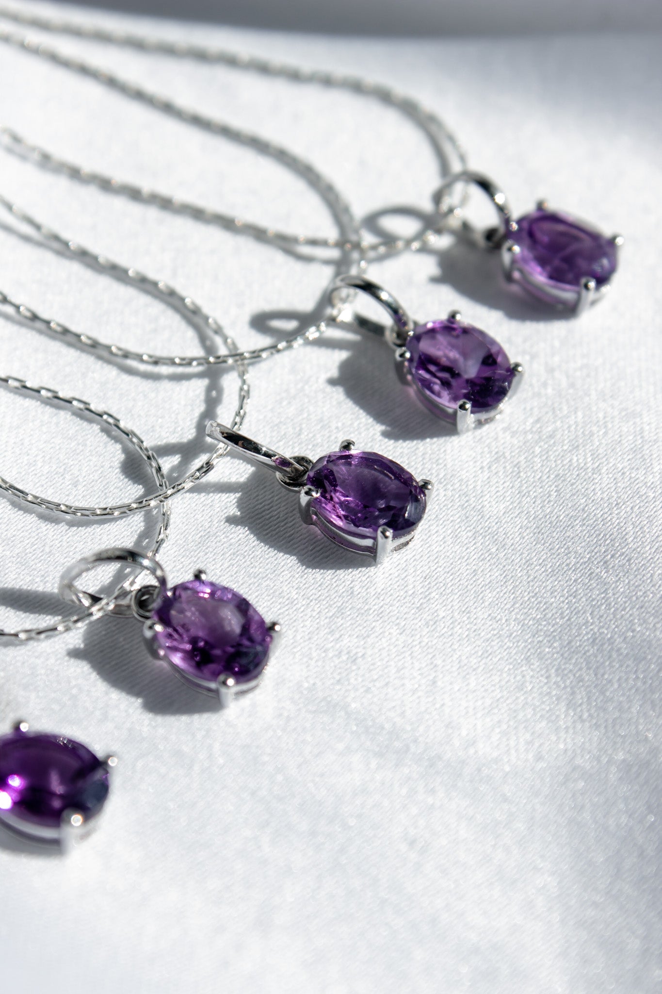 Amethyst Necklace | 925 Sterling Silver