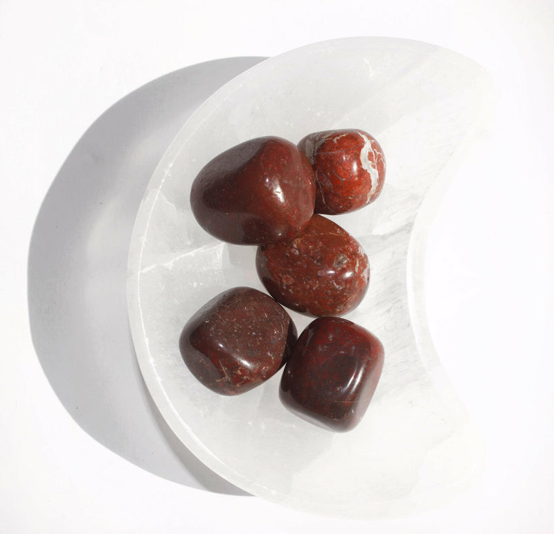 Brecciated Jasper Tumbles Healing Crystal.